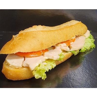 Sandwich poulet nature (HALLAL) - Grains de folie - VOIRON